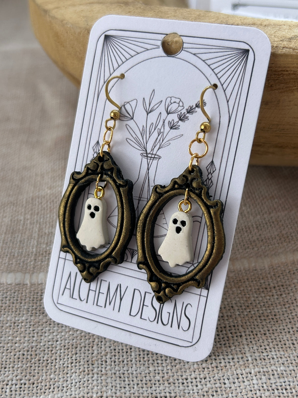 Ghost in Frame Earrings