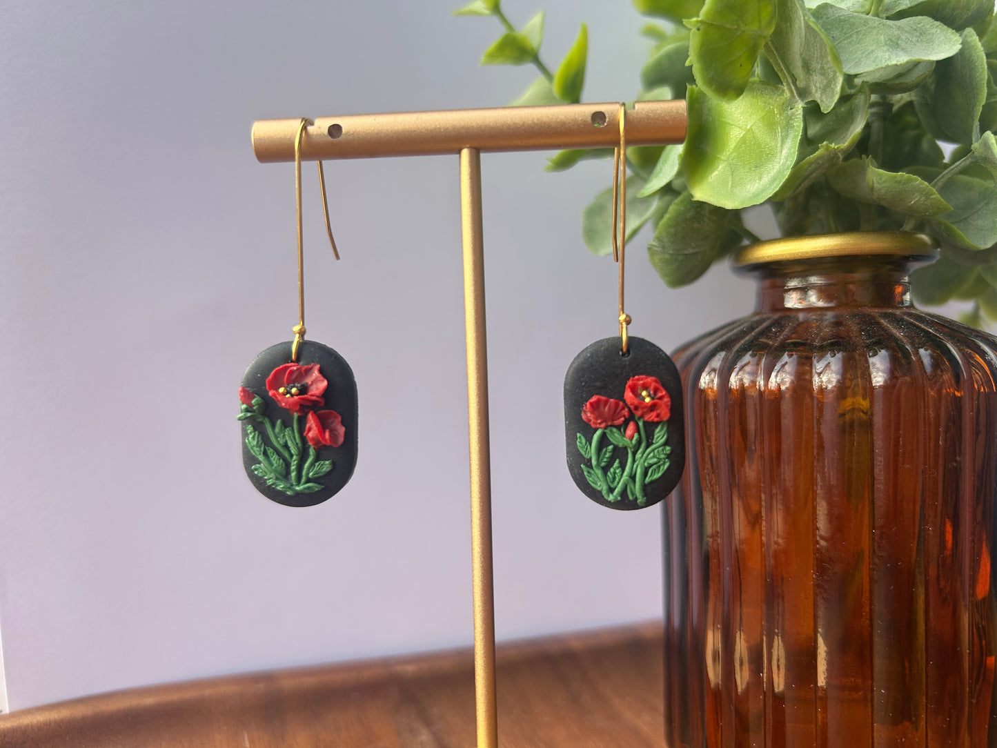 Poppy Garden Dangles