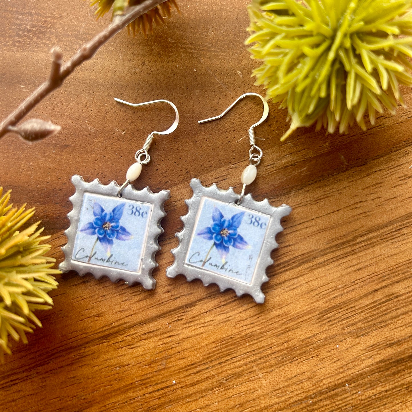 Spring Stamp Earrings