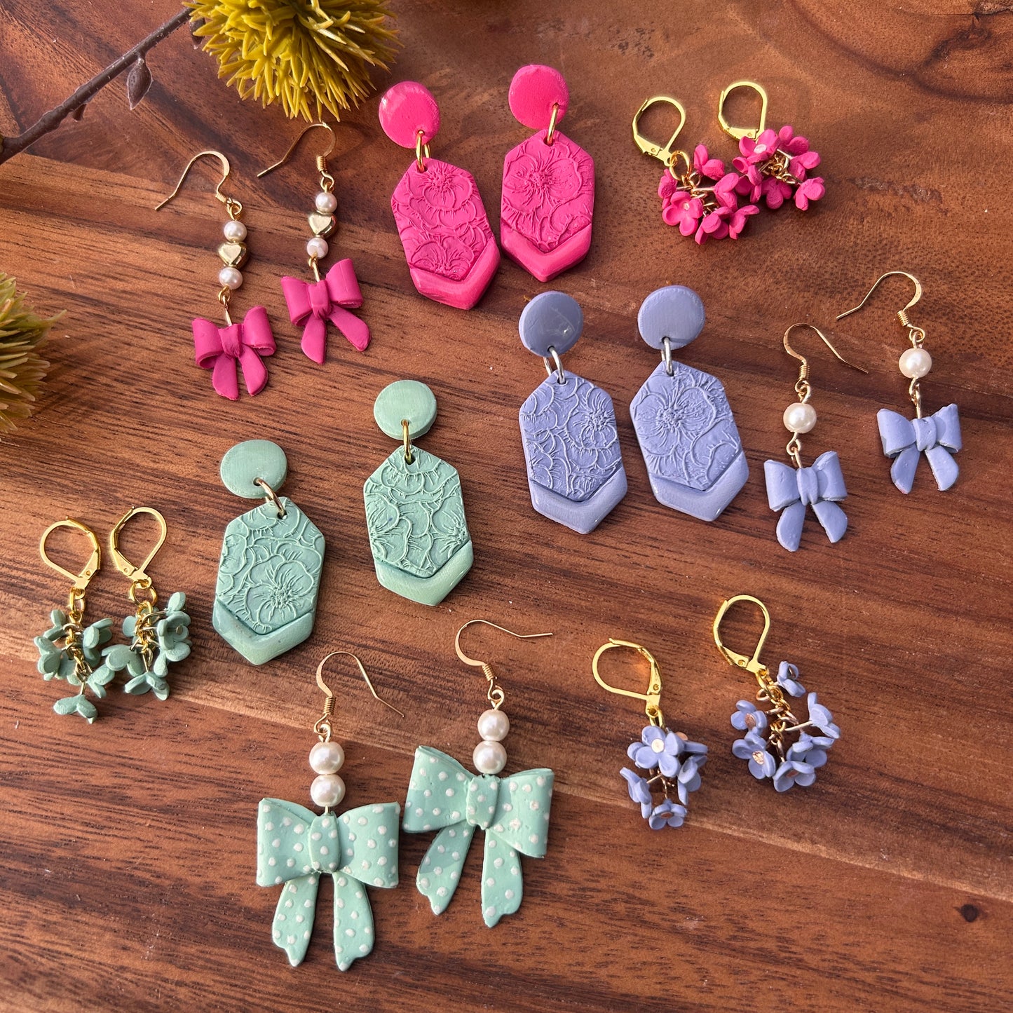 Summer Color Analysis Earrings (Multiple Colors & Styles)