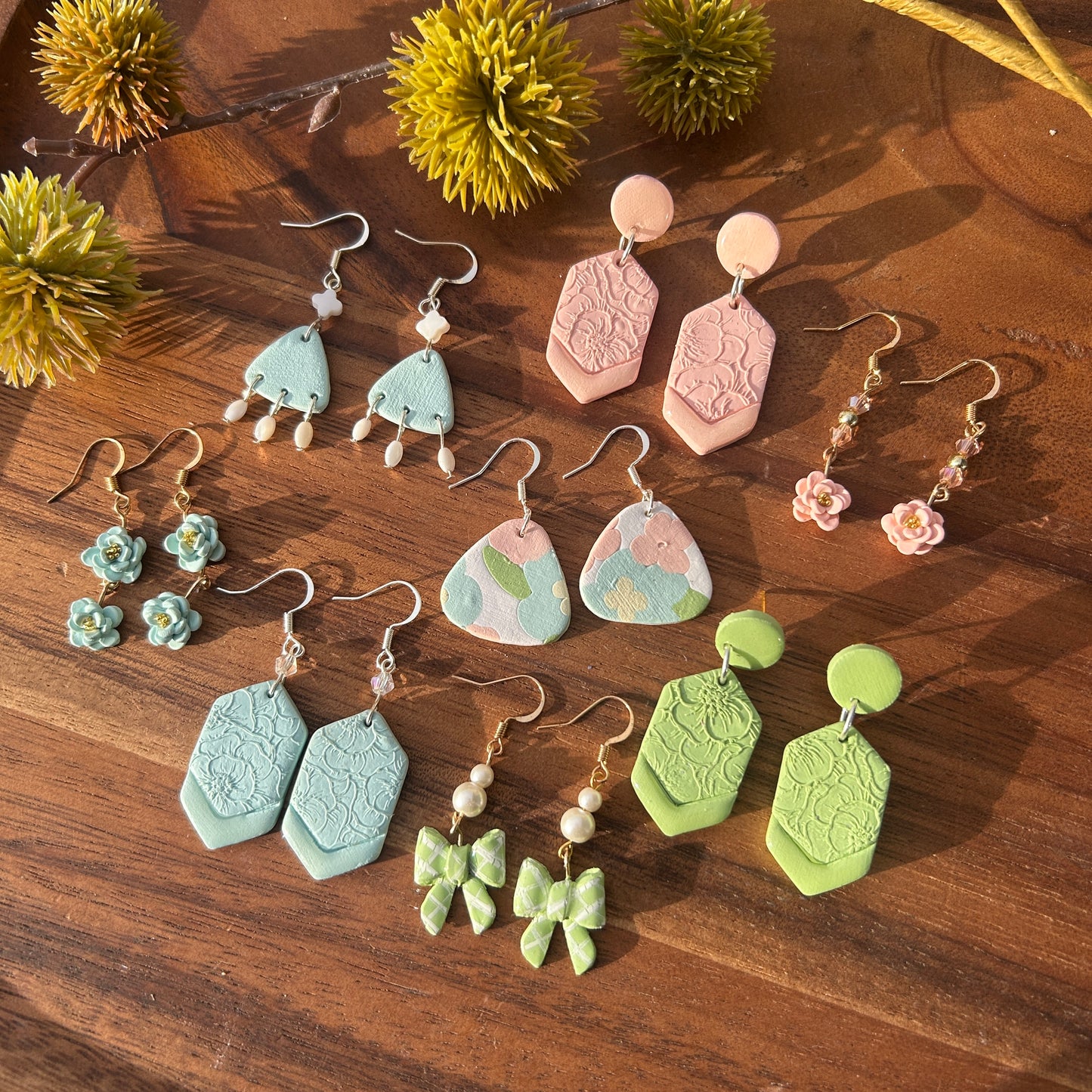 Spring Color Analysis Earrings (Multiple Colors & Styles)