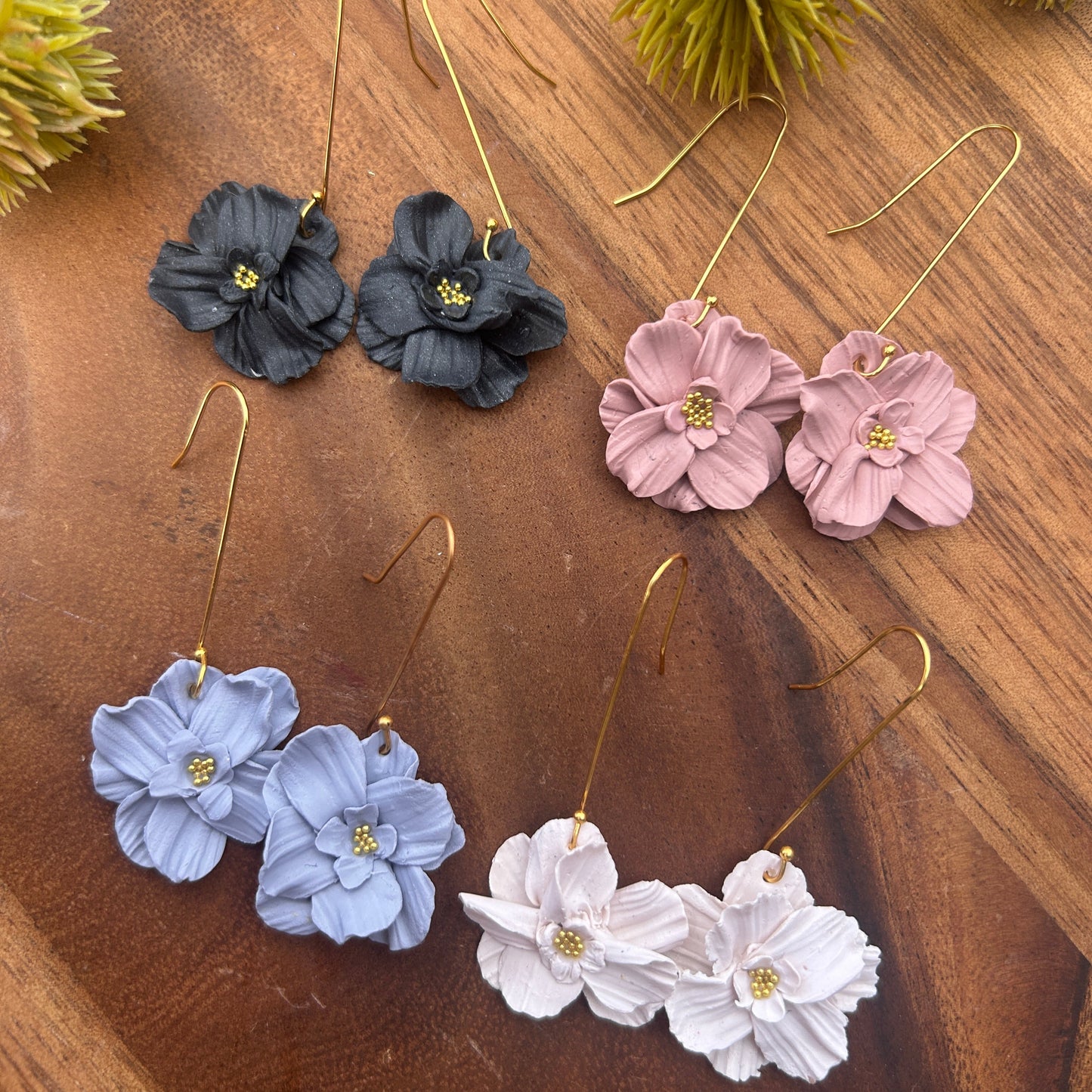 Long Bloom Dangles (multiple styles and colors)