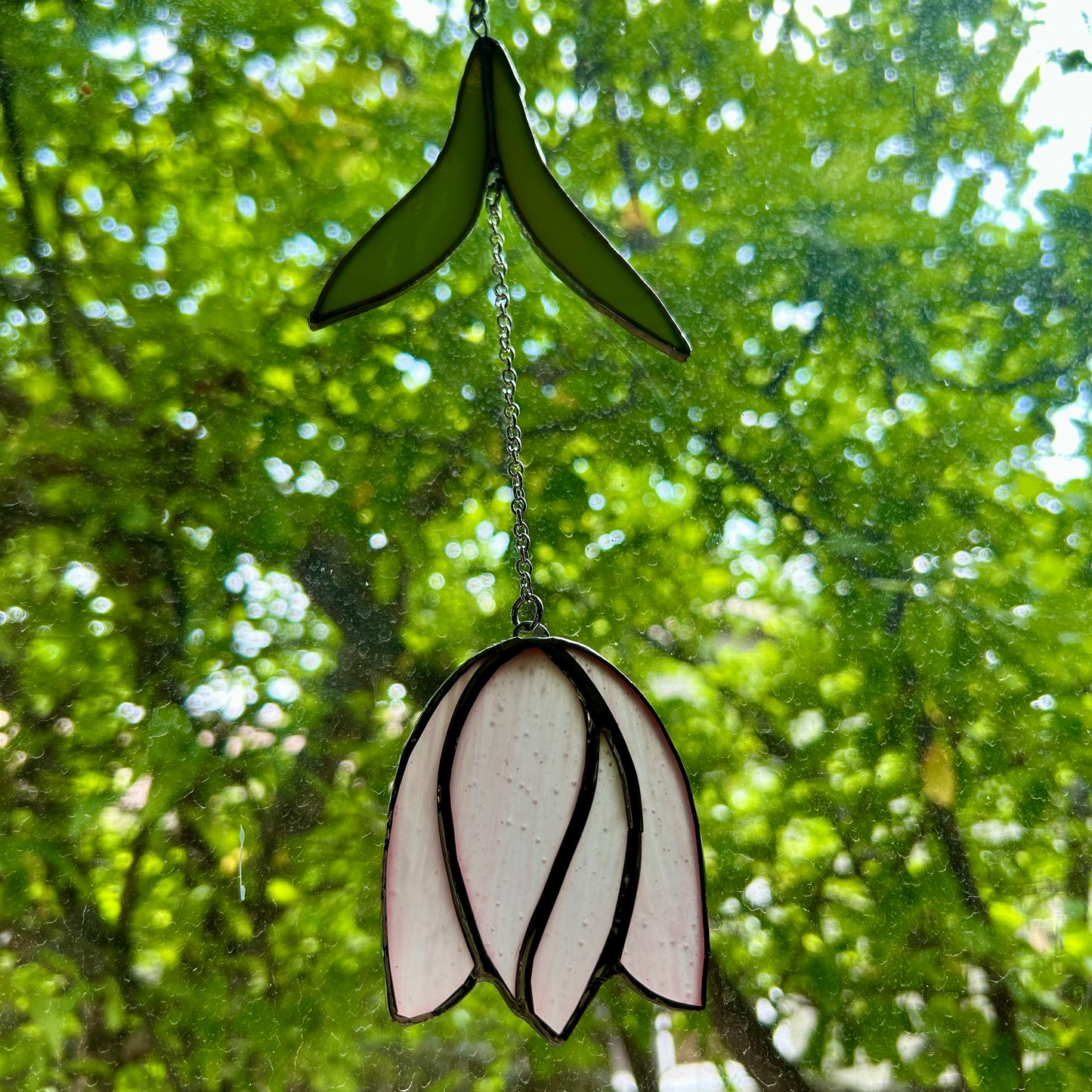 Tulip Dangle Stained Glass