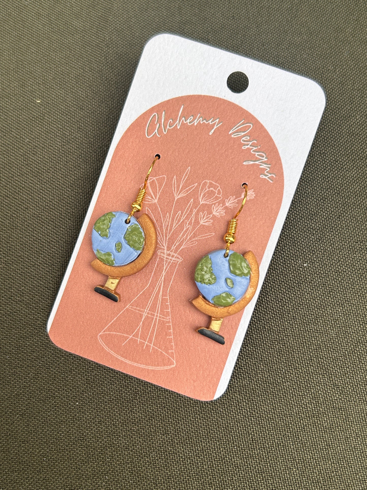 Globe School l Earrings