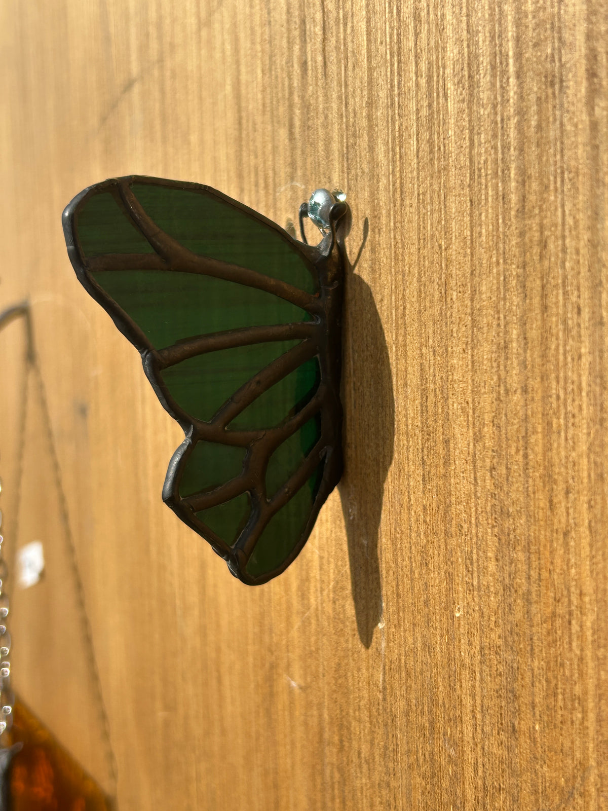 Butterfly Stained Glass Wall Decor