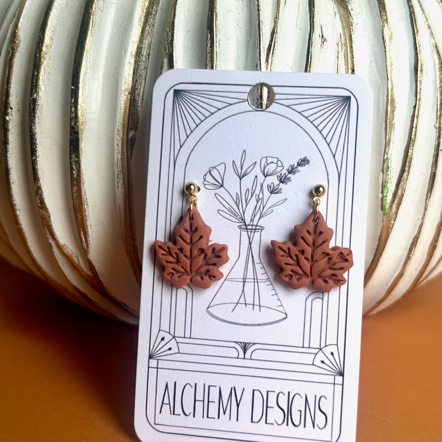 Maple Leaf Earrings