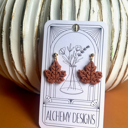 Maple Leaf Earrings