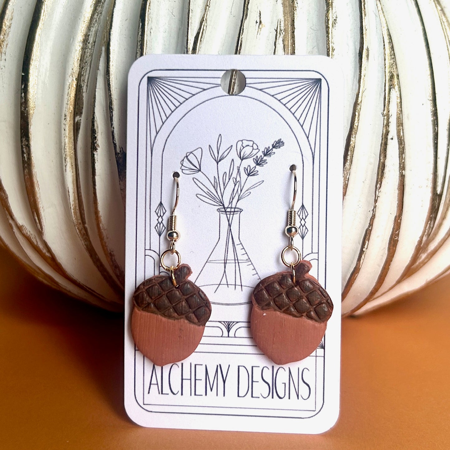 Acorn Earrings