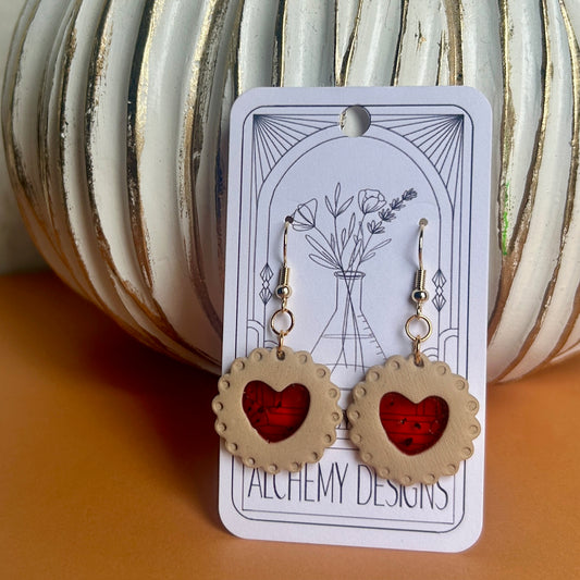 Shortbread Cookie Earrings