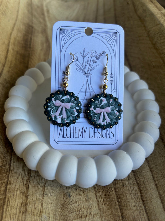 Bow Wreath earrings