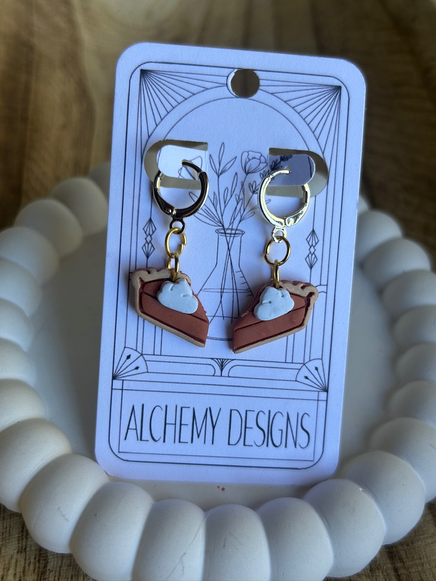 Pumpkin Pie Earrings