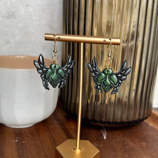 Scarab Beetle Earrings