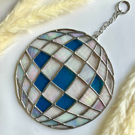 Mirrorball Stained Glass