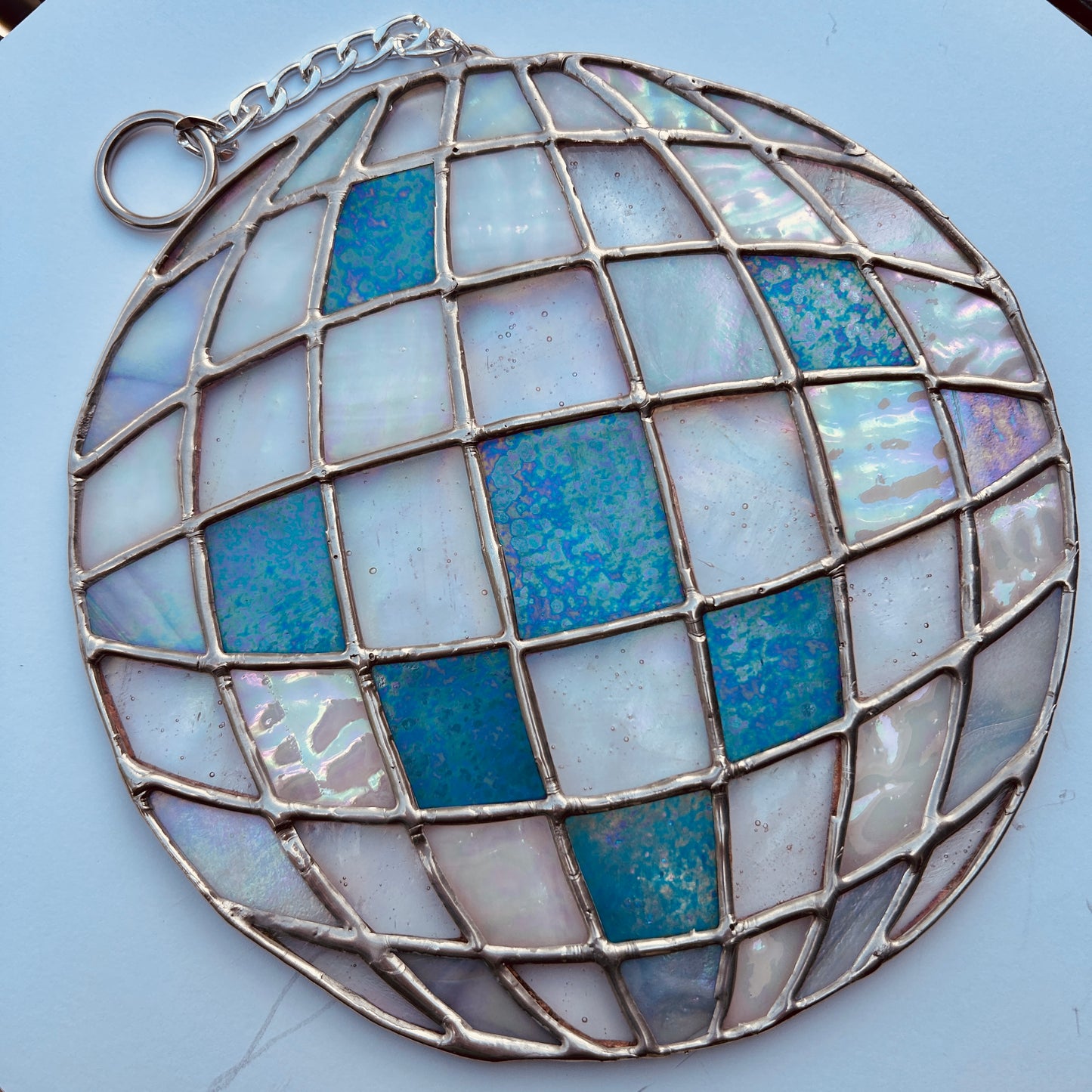 Mirrorball Stained Glass