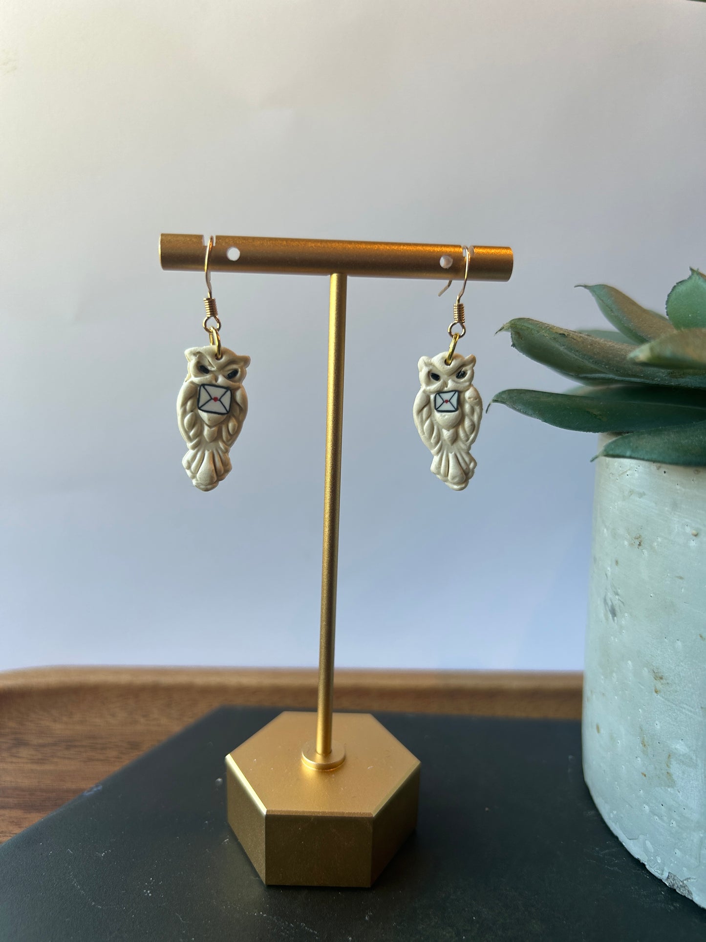 Wizard's Owl Earrings